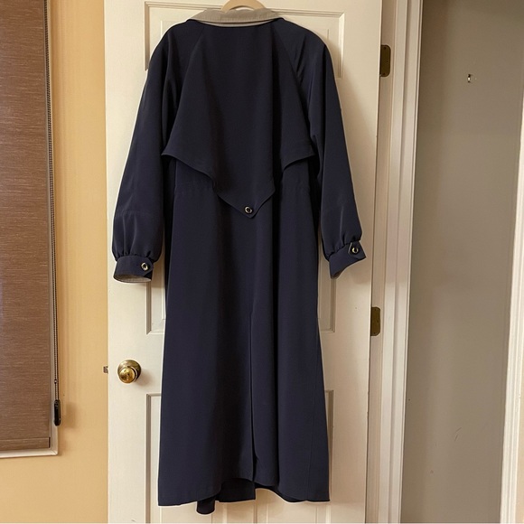 Fleet Street Maxi Trench Coat Plus Size 22W - Picture 2 of 9